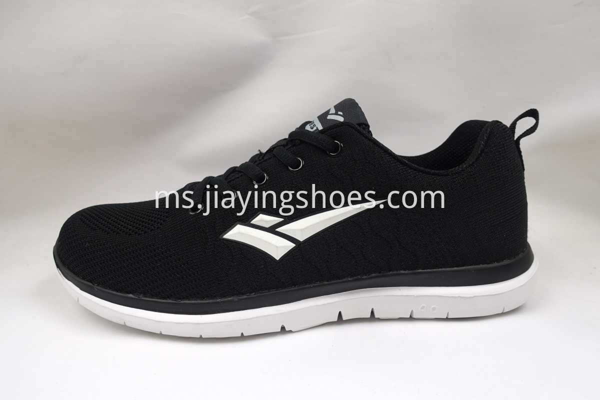 Black Flyknit Sport Shoes